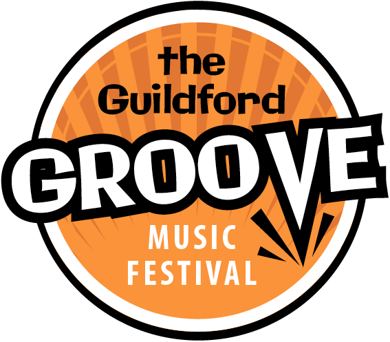 the Guidlford Groove Music Festical Logo